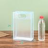 Em estoque pp Internet Celebrity Handbag Ins Advanced Sense Transparente Sacola de presente de aniversário de plástico Sacola de presente de mão para doces de casamento