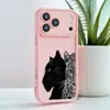 Funda Personalizada de Black Panther para iPhone 16 Anticaídas para Teléfono Móvil Apple 17Promax13 Europea y Americana 15Pro Personalizada 14