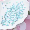 Cristales de Vidrio Cuadrados Planos de 4 mm Rhinestones Hotfix de Fondo Plano Rhinestones Cuadrados Pequeños Rhinestones para Uñas Rhinestones de Espejo para Manualidades
