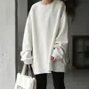 Suéter nuevo de AliExpress 2022 invierno temperamento OL coreano para mujer jersey de cuello redondo suéter holgado para mujer