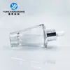 Em Estoque Frasco de Essência Antigravidade 30ml Tampa de Ombro Cônica Frasco com Fundo Espesso Conta-gotas Frasco de Vidro Cosmético Dispensador