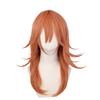 Motosierra Hombre cómic ángel demonio personaje masculino cosplay serie cabello largo castaño cos peluca personaje