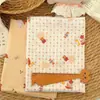 Tecido 100% Algodão Fio 40 Estampado Digitalmente Estilo Coreano Desenho Animado Floral Urso Roupas Femininas Roupas Infantis Roupas para Pais e Filhos