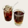 Copo com Tampa Flip-Top, Copo de Vidro de Grande Capacidade, Caneca de Café com Alça de Orelha, Copo para Leite e Suco, Estilo Moderno Minimalista para Escritório e Estudante