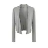 Cárdigan de Punto Fino con Mangas Largas para Mujer, Protección Solar, Top Casual de Verano Chic, Chaqueta Versátil Ajustada