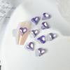 Joyería de diamantes para decoración de uñas, celebrante de Internet, hielo explosivo, dulce niebla, superficie esmerilada, amor, diamante rosa, súper destello, accesorios de decoración de uñas