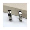 Anillo de acero inoxidable de tres puntas con clavos de autodefensa anti-lobo con púas, anillo de acero de titanio, productos de moda para amantes de los anillos.
