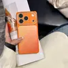 El Nuevo Modelo es Adecuado para Funda de Teléfono Móvil con Gradiente Cuadrado para iPhone 17 Promax, Funda Protectora de Gama Alta de Color Contrastante para Apple 16, Funda Protectora para 15