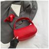 Bolso de Mujer Nueva Moda Bandolera Cuero Suave Gran Capacidad Commuter Boston Almohada Bolso Bolso de Mujer Mano Hombro