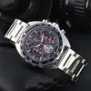 Relógio de Pulso Masculino Niricha de Aço Casual Multifuncional Pequeno de Três Ponteiros Disponível para Dropshipping