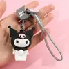 Llavero Nuevo Popular Creativo de Dibujos Animados Sanrio, Lindo Regalo de Silicona de Kuromi, Llavero Estilo Pareja