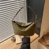 Bolsa de Palha Tecida Artesanal Retrô 2026 Novo Estilo Versátil Feminina Nicho Vintage Bolsa de Ombro Cesta Bolsa de Mão