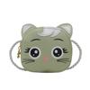 Bolsa tiracolo fofa de princesa para crianças, mini bolsa da moda para bebês, estilo estrangeiro, pequena bolsa de troca