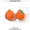 Pingente de óleo de fruta com sete contas pitaya acessórios de joias diy morango uva abacate colar brincos pingente