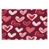 Manteles Individuales Nuevos con Estampado de Amor para el Día de San Valentín, Manteles Decorativos para Mesa de Restaurante para Banquete Festivo, Manteles Individuales Transfronterizos para el Hogar y la Cocina, Manteles Aislantes