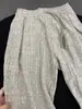 Pantalones Casuales de Color Sólido Nuevos y de Moda para Hombres y Mujeres, Adelgazantes de Pierna Ancha Sueltos Estilo Perezoso Simple Versátiles Rectos Largos