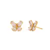 Pendientes de Mariposa Wanshing Europeos y Americanos Personalidad Sencilla Modernos Estilo Dulce Ins Fresco Sensación de Alta Calidad Nicho Exquisitos Dulces