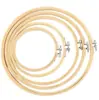 Venta caliente bordado engrosado bordado de bambú bordado elástico herramientas de bordado accesorios aro de bordado aro de bambú elástico ventas directas de fábrica