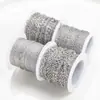 Corrente Plana em Relevo O Cruzada Corrente de Joia de Aço Inoxidável Corrente DIY Colar Exquisito Pulseira Acessórios Feitos à Mão Corrente de Joia