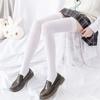 Calcetines Altos hasta el Muslo Jk Calcetines Antideslizantes de Terciopelo Negro Calcetines de Tubo Alto Calcetines hasta el Muslo Medias Negras para Mujer