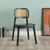 Cadeira Kamman de Madeira Maciça Estilo Vintage para Sala de Jantar em Casa com Encosto Restaurante Comercial Hotel B&B Cadeira Kamman Personalizável