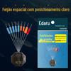 A embalagem fina de silicone de feijão espacial competitivo não prejudica a linha fogo cilíndrico Azul 135 posicionamento Pesca de feijão Pesca pequenos acessórios