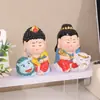 Santos Padroeiros Criativos dos Doze Signos do Zodíaco, Móveis Domésticos com Tendência Nacional, Pequenas Fadas Fofas de Desenho Animado, Decorações para Mesa de Escritório