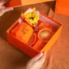 Día de la Madre Temático de Caqui, Día de la Enfermera, Regalo de Cumpleaños, Recuerdo, Juego de Regalo con Caja de Taza de Cerámica, Regalo de Boda, Regalo de Agradecimiento
