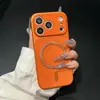 Textura de Gaze Instantânea Janela Grande Case Magnético para Celular Compatível com Apple 17PROMAX Toque Premium 16/15 Tendência 13