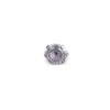 Brincos de Titânio F136 com Olho de Anjo Degradê, Piercings de Cartilagem, Piercings Labiais de Zircônia G23, Joias para Body Piercing