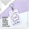 Portatarjetas de Cuello para Estudiantes, Tarjeta de Identificación, Tarjeta de Campus, Tarjeta de Comedor, Estuche Deslizante para Tarjetas, Venta al por Mayor, Portatarjetas de Identificación Unisex, Cubierta Protectora, Estuche Rígido