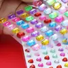 Adesivos de Celular Diamante Infantis Transfronteiriços Criativos Feitos à Mão Materiais Decorativos DIY Diamantes de Cristal Acrílico 3D Estéreo