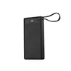 Power bank best-seller Amazon transfronteiriço 10000mAh com cabo, display digital, carregador portátil, carregamento rápido PD, portas USB-C duplas