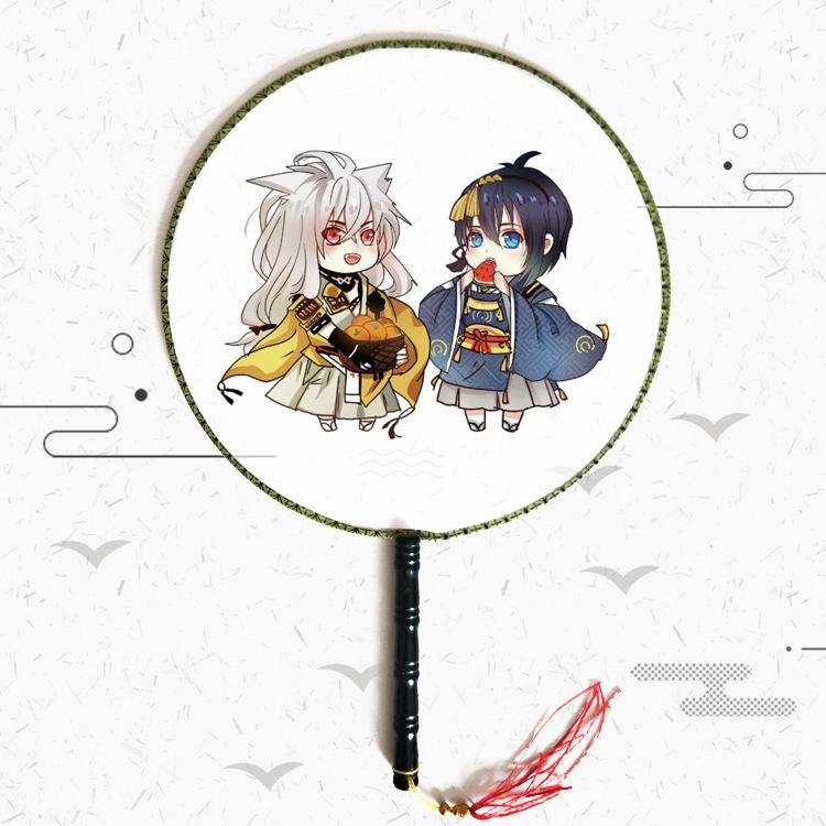 古风团扇效果图-刀剑乱舞9