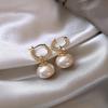 Micro-incrustados brincos de pérola para mulheres 2023 novos brincos elegantes da moda design de nicho de alta qualidade luz brincos de luxo estilo ocidental