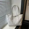 Bolsa Tote Ombro com Pingente Grande Capacidade Moda 2026 Versão Coreana Estrela do Comércio Exterior para Escritório