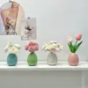 Flores de Gipsófila Artificiales para Bodas, Nuevo Estilo de Flores Falsas de Gipsófila Artificial para Decoración de Interiores en el Hogar, Arreglos Florales para Salones de Bodas
