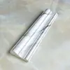 Borde Decorativo de Líneas para Pared de Fondo de TV Marco de Puerta de PVC Blanco Mate Europeo Borde de Cubierta de Ventana Tira de Cierre Estilo Chino