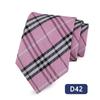 Corbata para Hombre Material Poliéster Corbata de Cuadros Escoceses Fabricante Stock Listo Venta al por Mayor