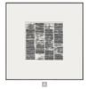 Geometria Avançada Moderna Abstrata Pintura Suspensa Quarto Modelo de Hotel Pintura Decorativa Sala de Estar Parede Combinação Quadrado Mural Preto e Branco