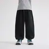 Roupas de Inverno Novas para Crianças Meninos da Casa da Hai Ma Calças Roupas de Inverno para Adolescentes Estilo Coreano Com Pelúcia Grossa Calças Longas Esportivas Largas