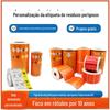 Rótulos Profissionais Personalizados para Resíduos Perigosos Rótulo de Papel para Resíduos Perigosos 2023 Rótulos para Resíduos Personalizados Nova Versão de Rótulos para Resíduos Perigosos