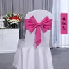 Flor para Encosto de Cadeira Sem Laço Capa Elástica para Cadeira Laço Encosto de Cadeira Universal Espessada para Hotel Banquete Casamento