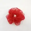 Grampo de Cabelo Flor de Renda de Fada Franja Acessórios para Cabelo Lateral Headdress de Menina Doce Puro Flor na Cabeça Acessórios de Cabelo para Férias na Praia
