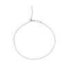 Andywen Plata S925 Accesorios de Letras Microincrustados Colgante de Letra Inglesa Simple y Versátil Pendientes Colgantes de 26 Letras