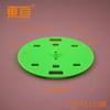 SQYP1157 verde disco hiperbólico disco octogonal ranura cuadrada funcional Piezas de Bloques de Construcción de Tecnología de Disco