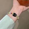 Pulsera Original de Dopamina 2023 Nicho Lindo Estudiante Dibujos Animados Mejores Amigos Pareja Collar de Cuentas Regalo