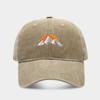 Llegada Nueva Americana Patrón Pico del Amanecer Bordado Gorra de Béisbol Moda Femenina Gorra Vintage Gorra de Papá para Pareja