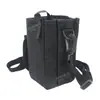 852 Bolsa Transversal de Ombro para Cintura com Bolso para Esfigmomanômetro Bolsa de Armazenamento Portátil com Fivela de Grade Tecido Oxford Personalizada
