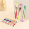 Novo Produto Transfronteiriço: Conjunto de 8 Pincéis de Maquiagem Coloridos Dopamina - Combinações de Cores Aleatórias - Ferramentas Estilo Dopamina